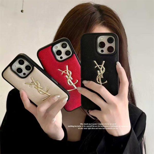 イヴサンローラン iphone17 ケース iphone17pro ケース レザー ブランド iphone17promax ケース ysl iphone16/16pro ケース 人気 ブランド 女子 スマホケース 大人 可愛い ブランド