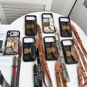 iphone17/air ショルダー ケース ブランド iphone17pro ケース ヴィトン ショルダー 付き スマホケース ブランド iphone16/16pro ケース カード ポケット iphone15/14 ケース gucci 風