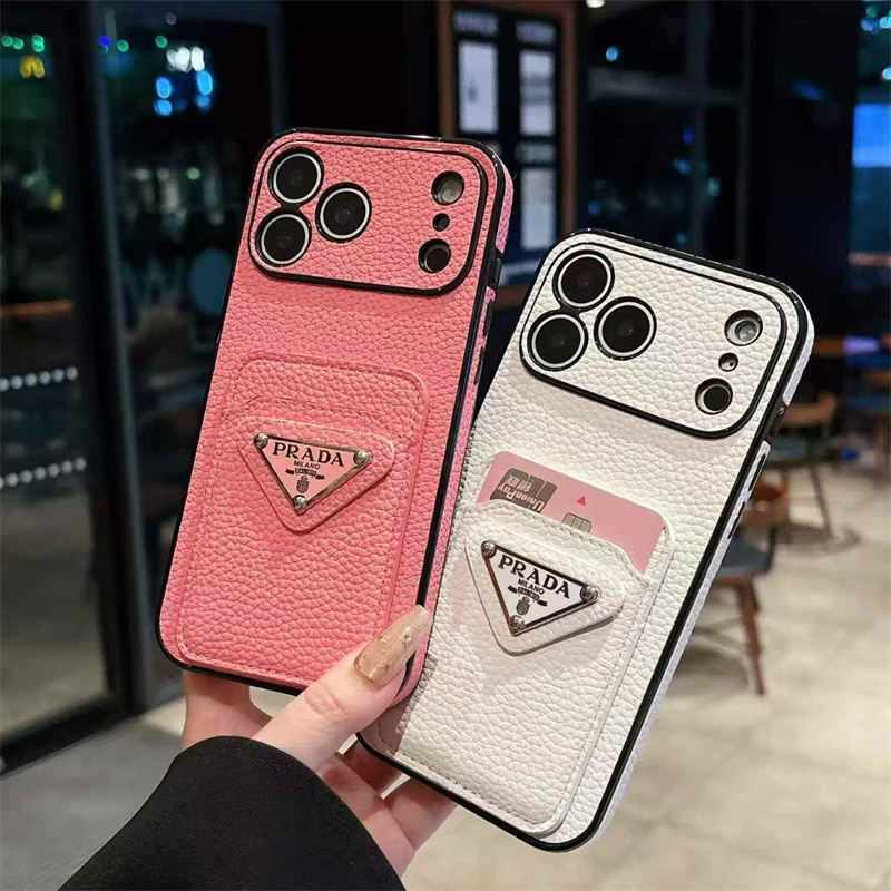 prada風 iphone17 ケース iphone17pro/17promax ケース レザー 