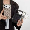 iphone17/17pro ケース gucci 風 ggキャンバス iphone16/15 ケース メンズ ブランド iphone17promax/16pro ケース 人気 大人 女子 スマホケース 放熱 フレームレス iphone14/13 ケース 薄い 軽い