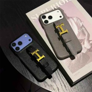 Alternative view of iphone17 ケース バンド 付き ブランド エルメス 風 iphone17pro/17promax ケース アイフォン16/16pro ケース 革 ブランド iphone16promax/15pro ケース 人気 大人 女子 iphone14/13 ケース 落下 防止 おしゃれ