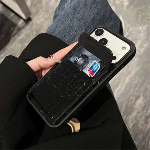 ヴィヴィアン ウエスト ウッド iphone18pro/17pro ケース iphone17/16 ケース クロコ iphone16pro/16promax ケース レザー ブランド iphone15/14/13 ケース カード 収納 ハイ ブランド 大人 かわいい iphone ケース - 画像 (7)