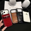 ヴィヴィアン ウエスト ウッド iphone18pro/17pro ケース iphone17/16 ケース クロコ iphone16pro/16promax ケース レザー ブランド iphone15/14/13 ケース カード 収納 ハイ ブランド 大人 かわいい iphone ケース