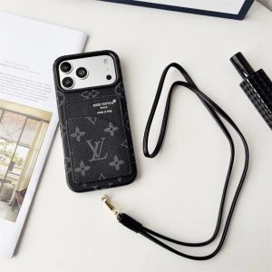 iphone18pro/18promax ケース ショルダー ヴィトン スマホショルダー ハイブランド iphone17/17pro ケース カード 収納 ハイ ブランド iphone17promax/16pro ケース レザー ブランド iphone15/14/13 ケース 斜め 掛け iphone ケース バイ カラー - 画像 (5)