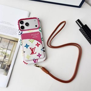 iphone18pro/18promax ケース ショルダー ヴィトン スマホショルダー ハイブランド iphone17/17pro ケース カード 収納 ハイ ブランド iphone17promax/16pro ケース レザー ブランド iphone15/14/13 ケース 斜め 掛け iphone ケース バイ カラー - 画像 (6)