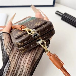 iphone18pro/18promax ケース ショルダー ヴィトン スマホショルダー ハイブランド iphone17/17pro ケース カード 収納 ハイ ブランド iphone17promax/16pro ケース レザー ブランド iphone15/14/13 ケース 斜め 掛け iphone ケース バイ カラー - 画像 (12)