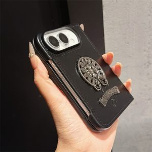 iphone duo ケース ブランド iphone duo ケース クロムハーツ アイフォン デュオ ケース ブランド iphone duo スマホケース アイフォン 折りたたみ ケース モテ る iphone ケース メンズ - 画像 (6)