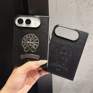 iphone duo ケース ブランド iphone duo ケース クロムハーツ アイフォン デュオ ケース ブランド iphone duo スマホケース アイフォン 折りたたみ ケース モテ る iphone ケース メンズ - 画像 (5)