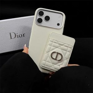 iphone18pro/18promax ケース カード 入れ 付き iphone17/17pro ケース dior 風 iphone17promax/16promax ケース レザー ブランド iphone16/16pro ケース 大人可愛い ブランド スマホケース 高 見え - 画像 (5)