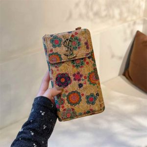 イブ サン ローラン ミニ ショルダー 縦 型 ミニ ショルダー バッグ ハイ ブランド スマホ ポシェット 縦 型 ハイ ブランド 長財布 ブランド ysl スマホ ショルダー - 画像 (4)